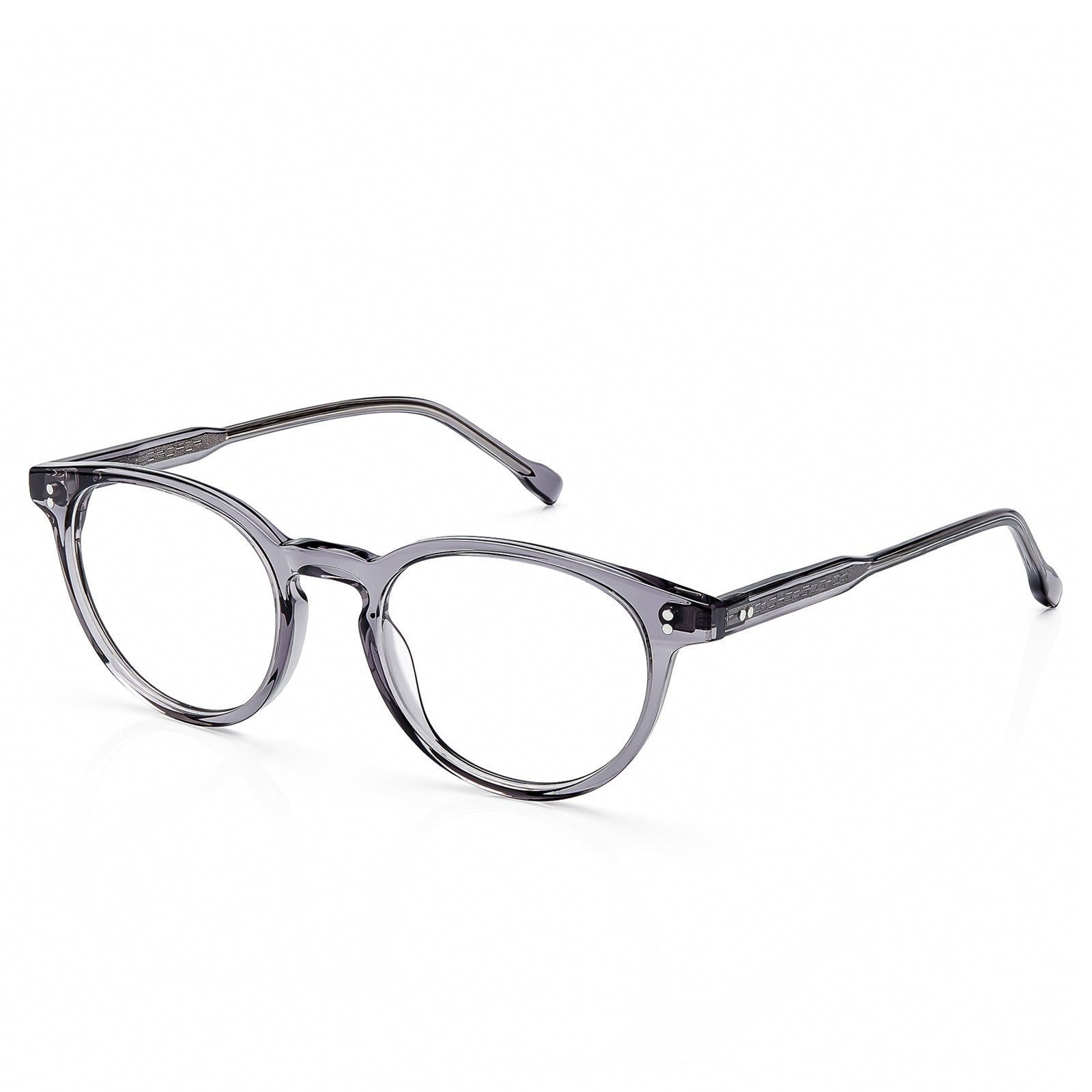 IGIOO  Crystal Clear Acetate Eyeglasses Italian-Inspired  glassees clear new fashion angle