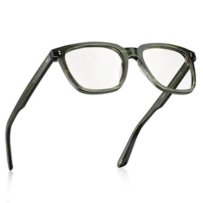 IGIOO Kenosha-FL07 Green Acetate Eyeglasses, Detail View