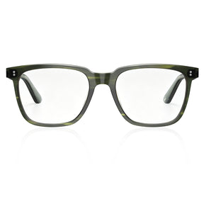 IGIOO Kenosha-FL07 Green Acetate Eyeglasses, Front View