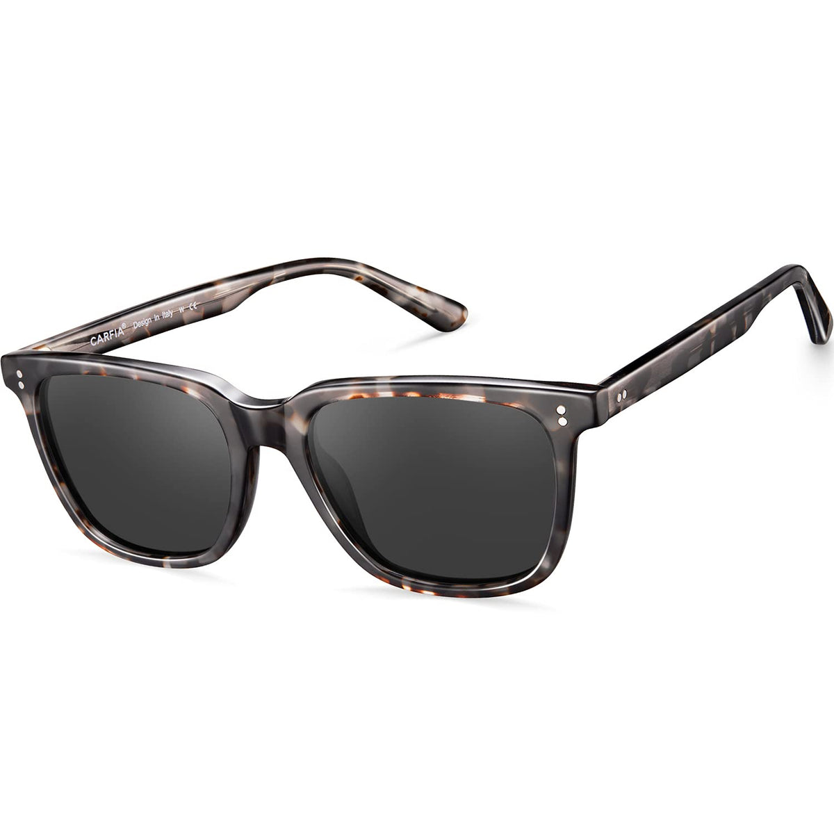 IGIOO Kenosha L10 Grey Tortoise Frame Grey Lens Acetate Eyeglasses angle View