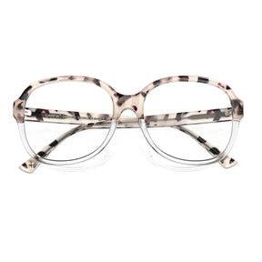 IGIOO Matthew CA2024-C14 Tortoise Acetate Square Prescription Glasses Eyeglasses for Women, Detail View