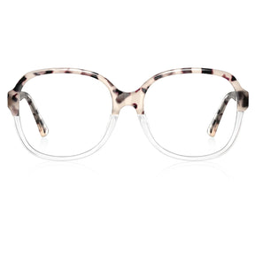 IGIOO Matthew CA2024-C14 Tortoise Acetate Square Prescription Glasses Eyeglasses for Women, Front View