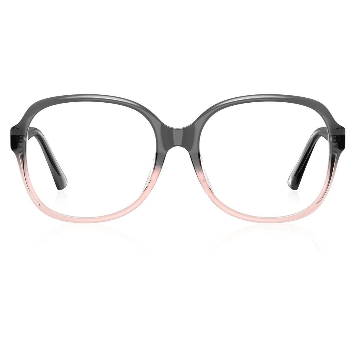 IGIOO Matthew CA2024-C15 Multicolor Acetate Square Prescription Glasses Eyeglasses for Women, Front View