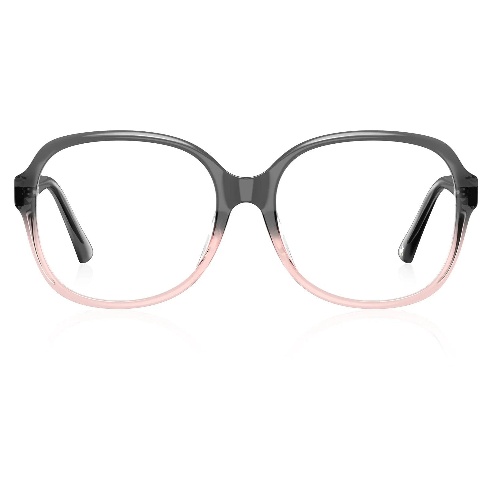 IGIOO Matthew CA2024-C15 Multicolor Acetate Square Prescription Glasses Eyeglasses for Women, Front View
