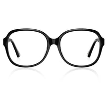 IGIOO Matthew CA2024FC01 Black Acetate Square Prescription Glasses Eyeglasses for Women, Front View