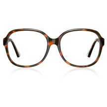 IGIOO Matthew CA2024-FC05 Tortoise Acetate Square Prescription Glasses Eyeglasses for Women, Front View