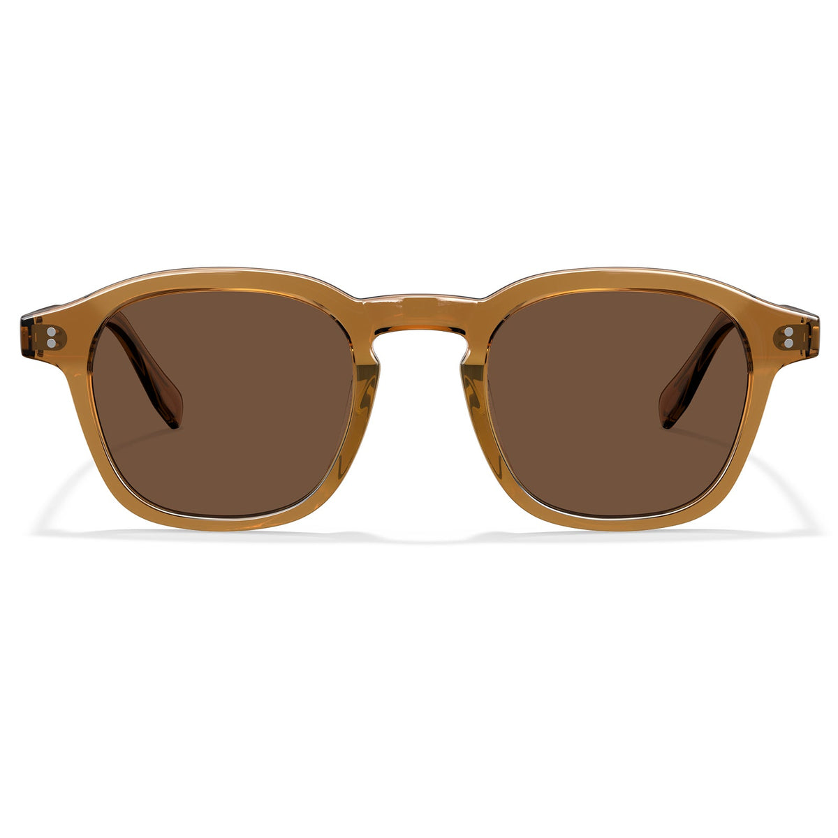 IGIOO milo C05 men yellow acetate prescription sunglasses, front view	