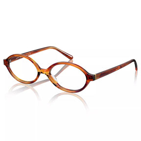 IGIOO Ovalen CA7032-C3 Tortoise Acetate Oval Prescription Glasses Eyeglasses for Women, Scene View