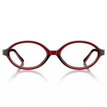 IGIOO Ovalen CA7032-C4 Red Acetate Oval Prescription Glasses Eyeglasses for Women, Front View