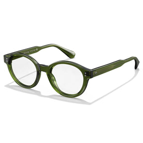 IGIOO Primrose CA5403-FC06 Green Acetate Round Prescription Glasses Eyeglasses for Unisex, Flatlay View
