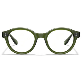 IGIOO Primrose CA5403-FC06 Green Acetate Round Prescription Glasses Eyeglasses for Unisex, Front View
