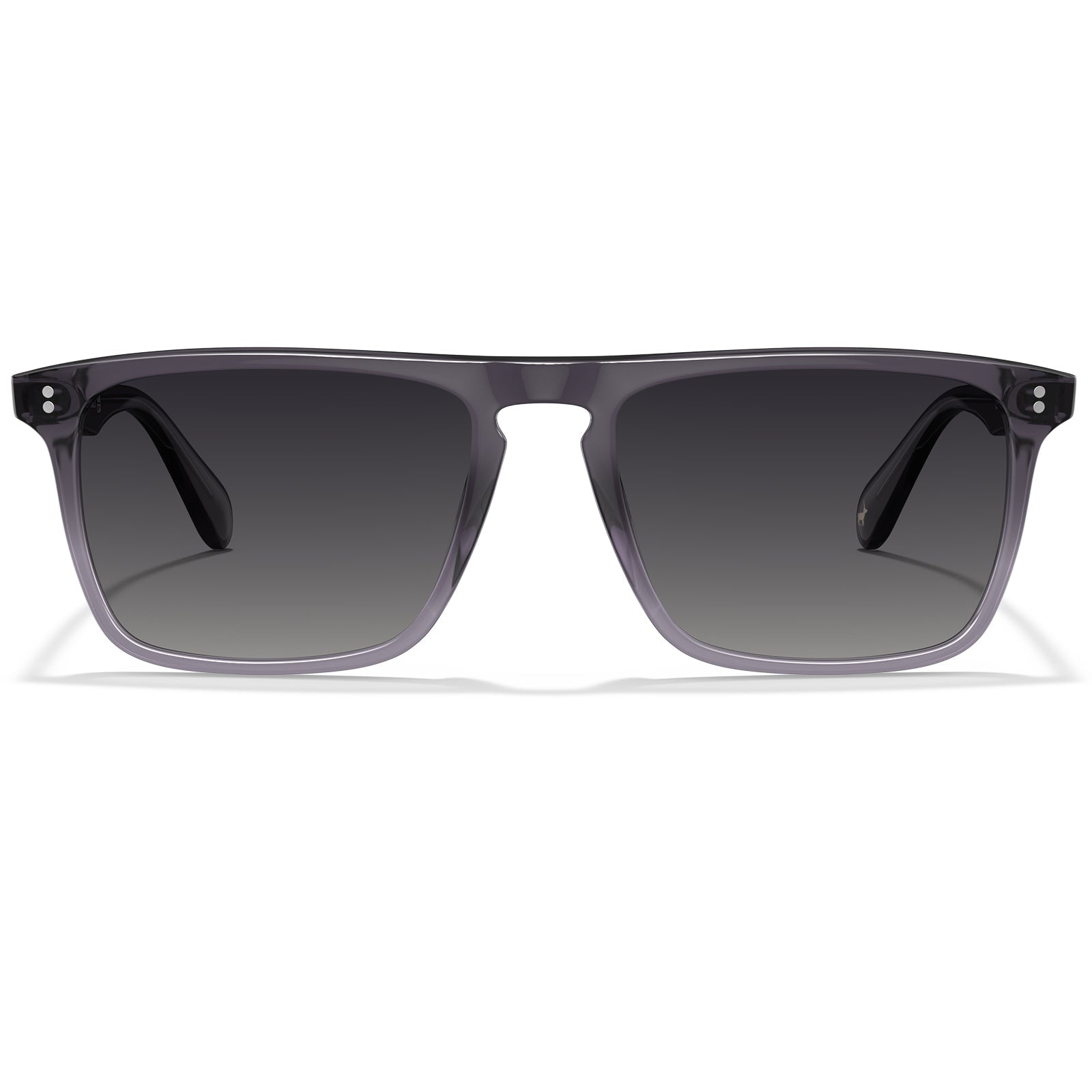 IGIOO Shelton-C20 men grey acetate prescription sunglasses, front view
