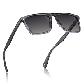 IGIOO Shelton-C20 men grey acetate prescription sunglasses, side view	