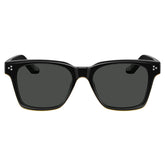 IGIOO Simba CA31109-C01 Black Acetate Square Polarized Sunglasses for Men, Front View