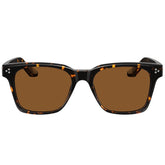 IGIOO Simba CA31109-C13 Tortoise Acetate Square Polarized Sunglasses for Men, Front View