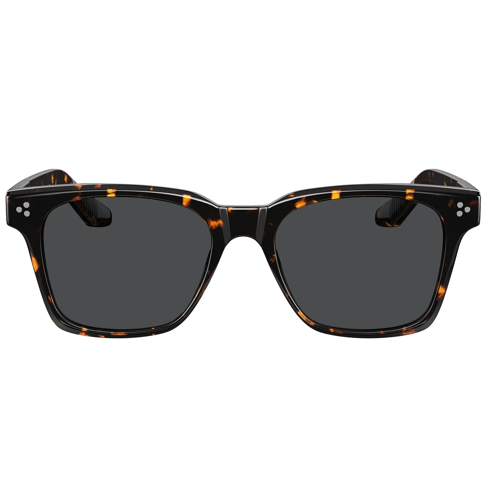 IGIOO Simba CA31109-C14 Tortoise Acetate Square Polarized Sunglasses for Men, Front View
