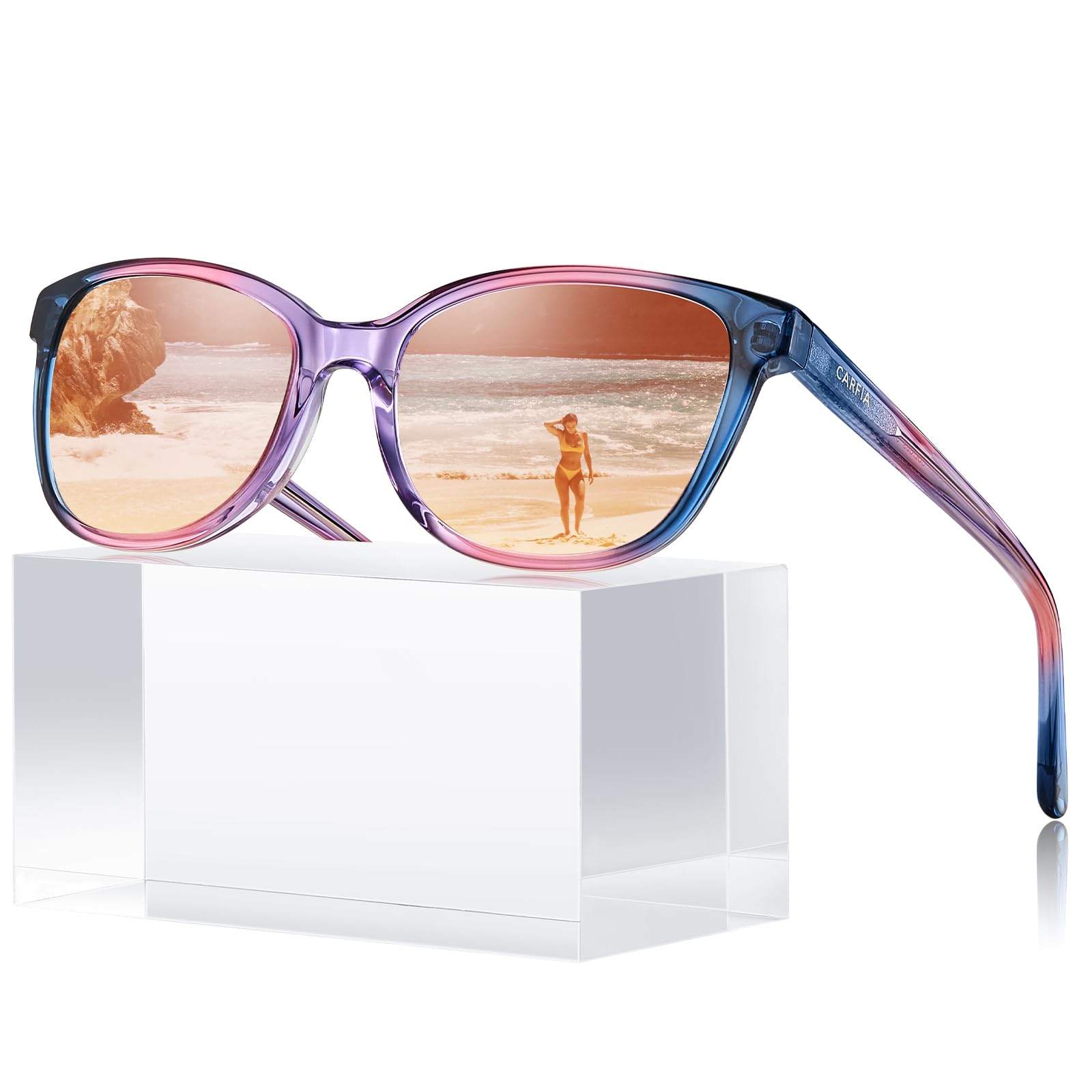 IGIOO Safari-C09 Sunglasses for Women, Angle View