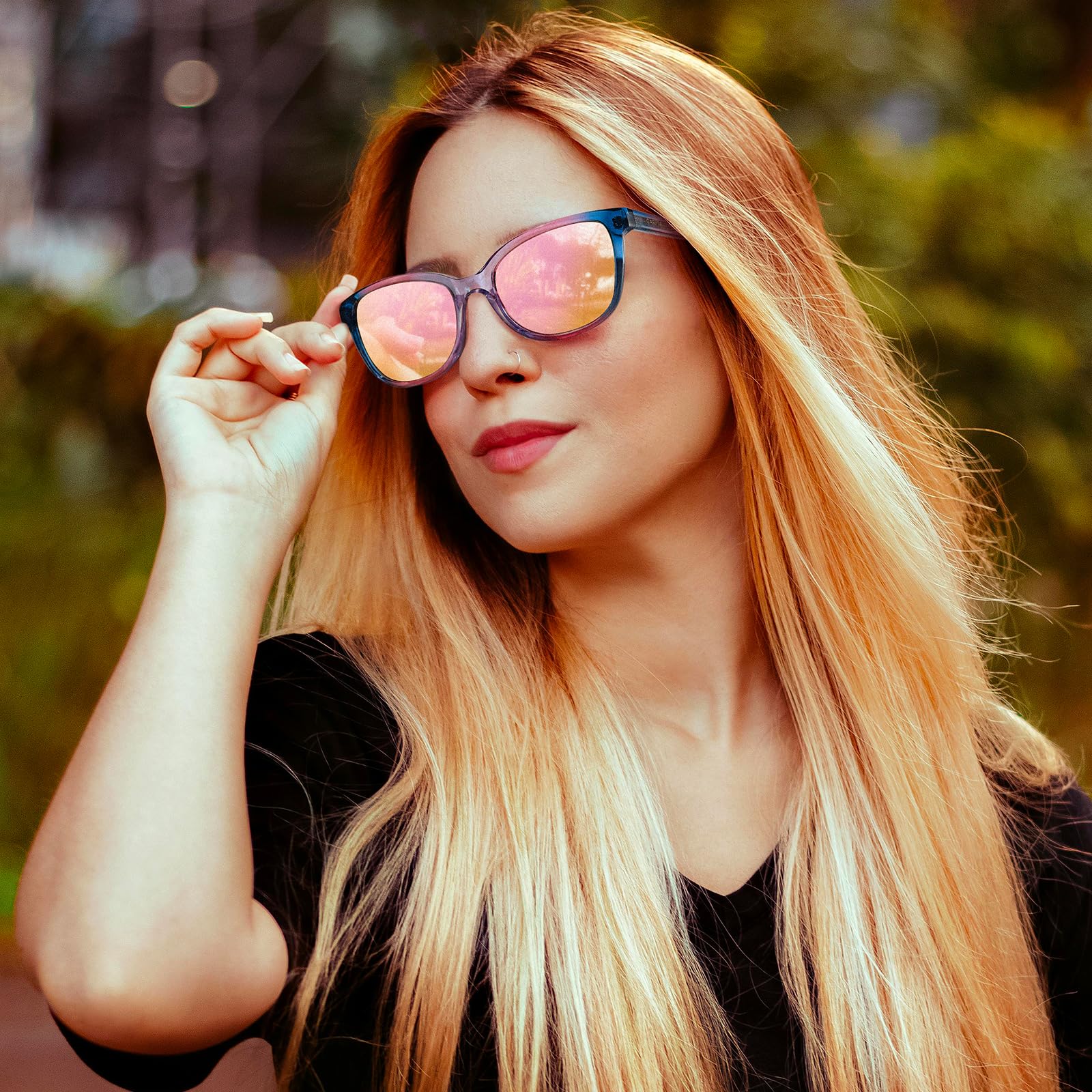 IGIOO Safari-C09 Sunglasses for Women, Detail View