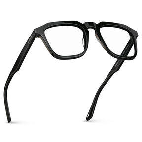 Italian acetate eyeglasses frame detail and craftsmanship