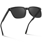 IGIOO Kenowa-CA5354L31 Black Sunglasses for Men, Side View