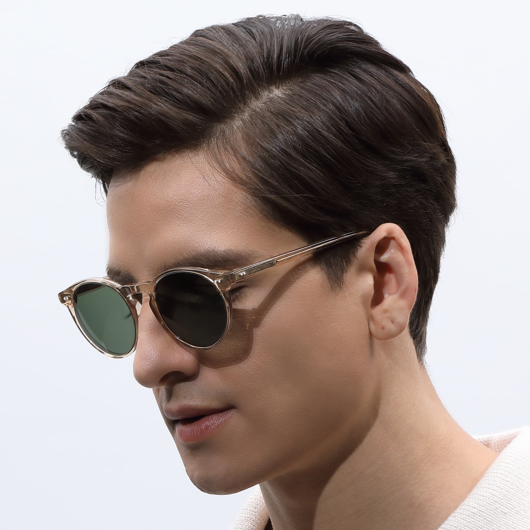 IGIOO Olivier-L05 Acetate Sunglasses for Men, Side View