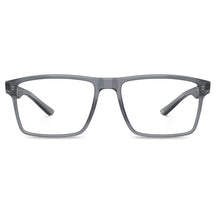 IGIOO-lightweight-gray-acetate-rectangular-eyeglasses-front