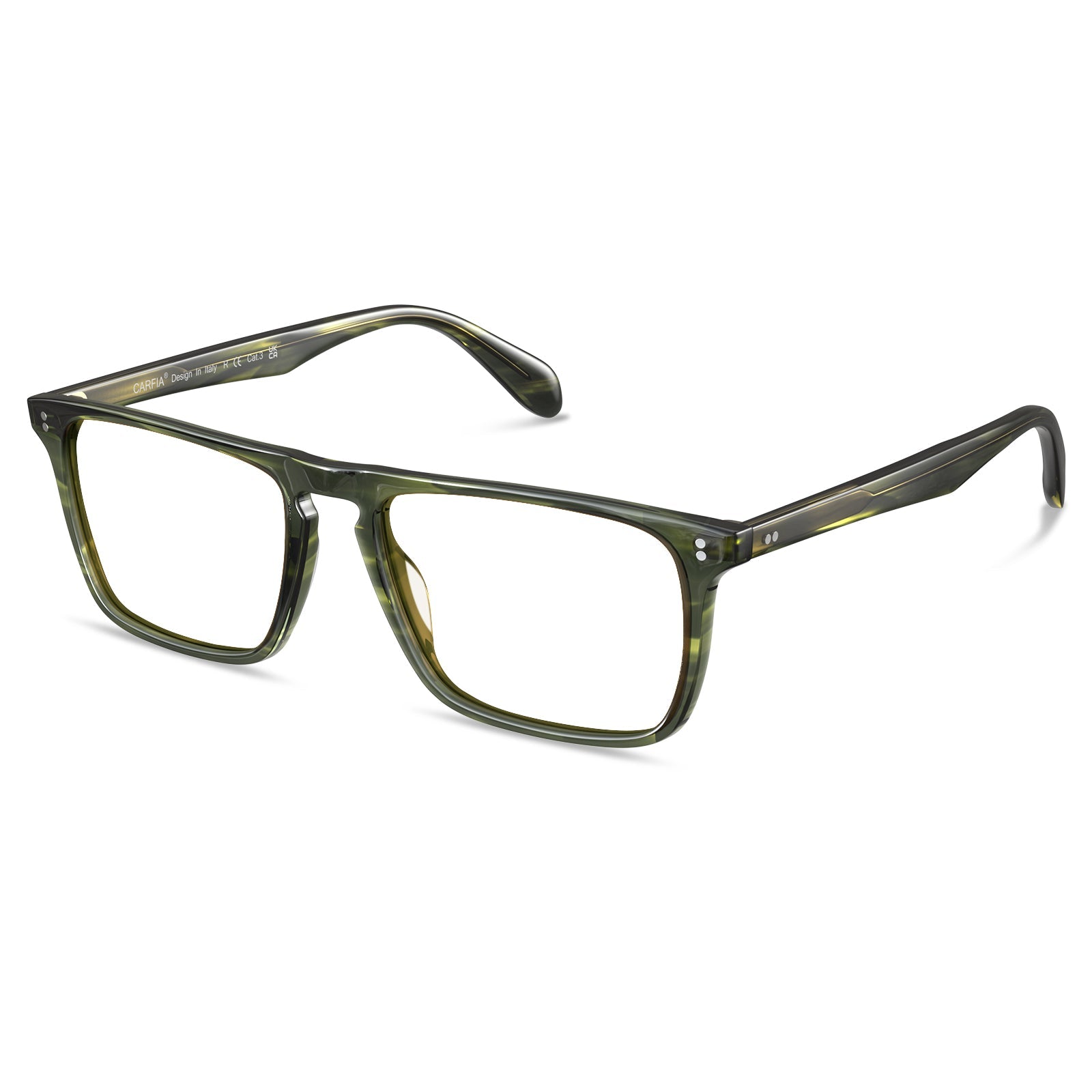 men-new-classic-acetate-frame-green-and-black-eyeglasses-angle