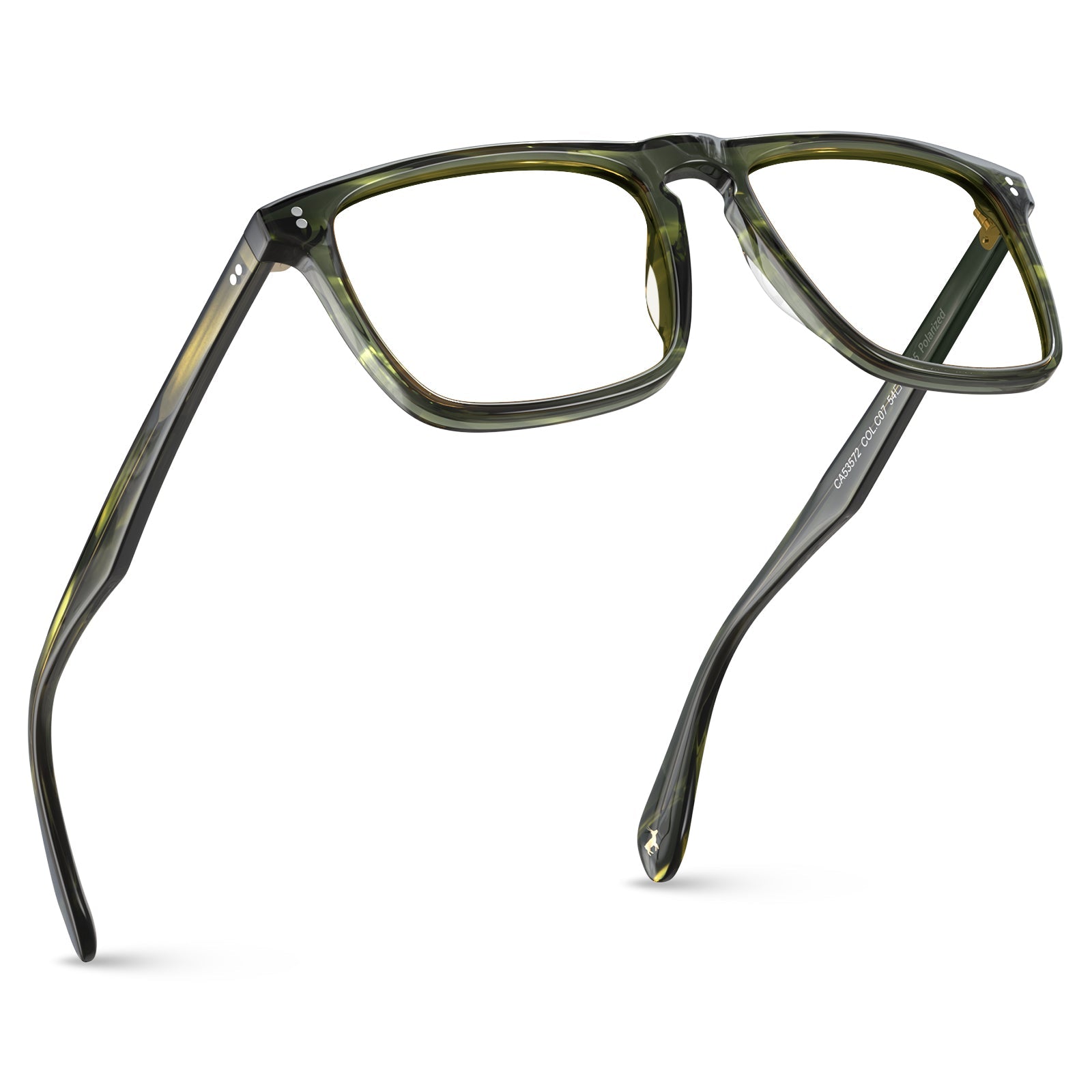men-new-classic-acetate-frame-green-and-black-eyeglasses-fly