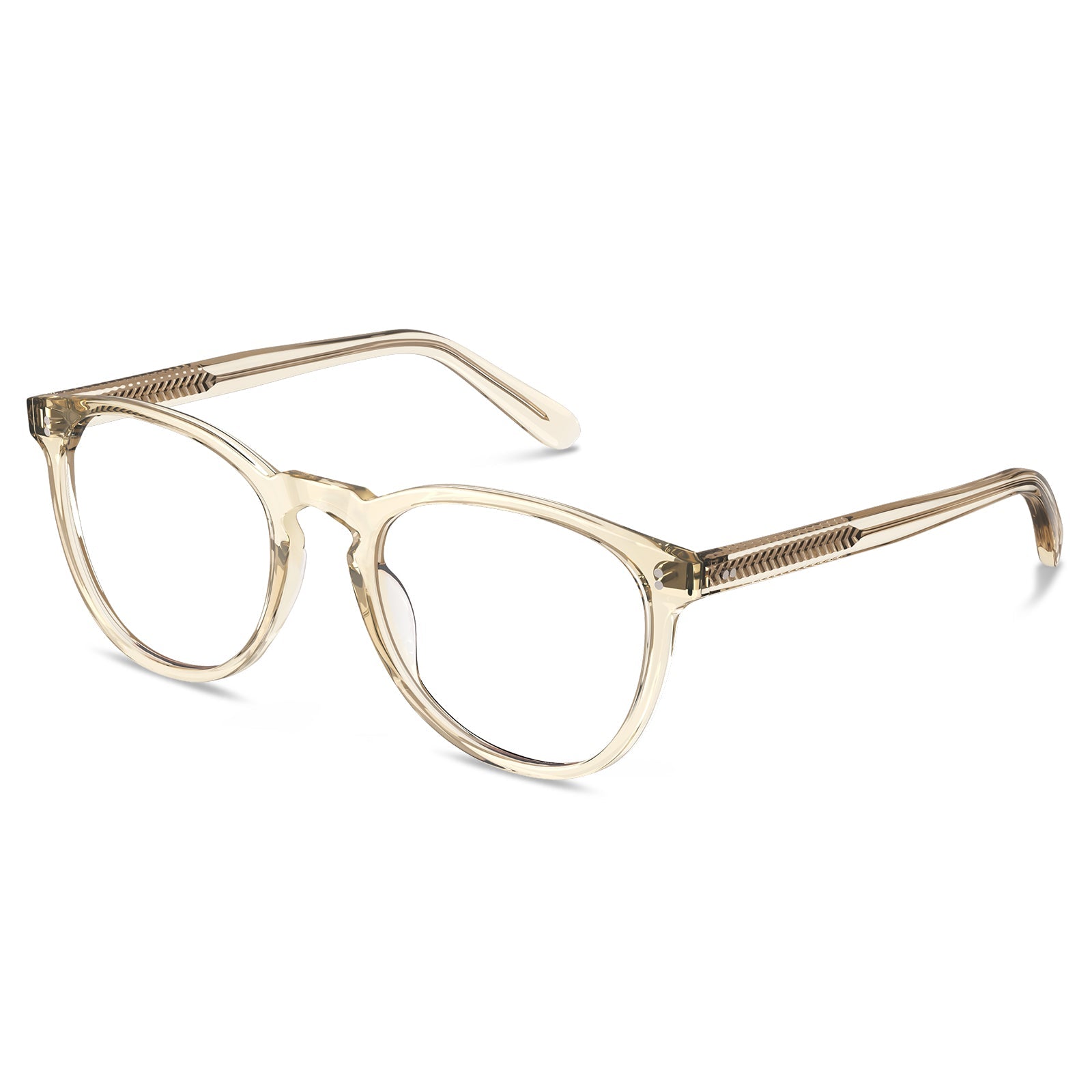 Premium Italian handmade acetate eyeglasses side profile CA2307FL05
