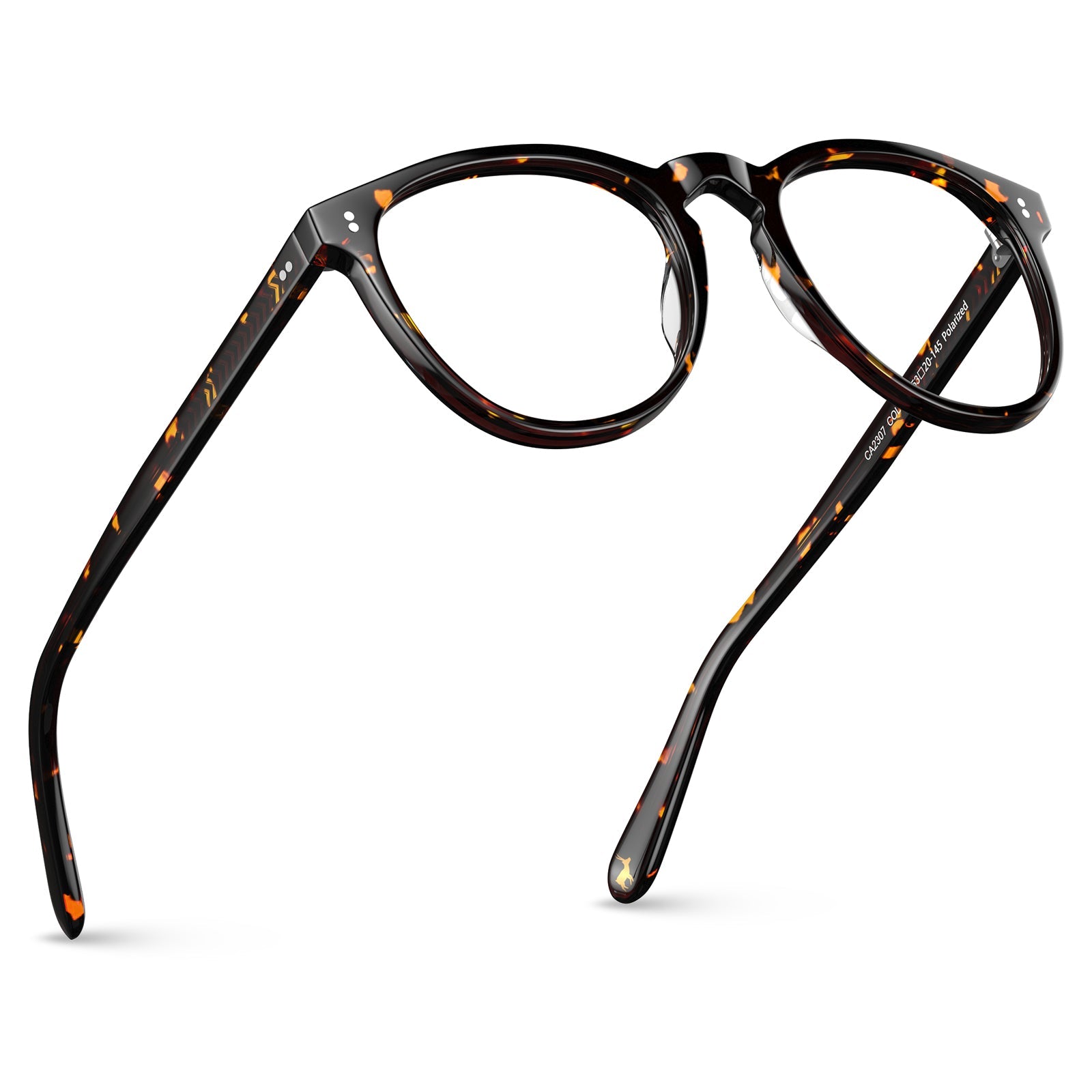 Premium tortoise acetate eyewear detail - handcrafted Italian frame close-up