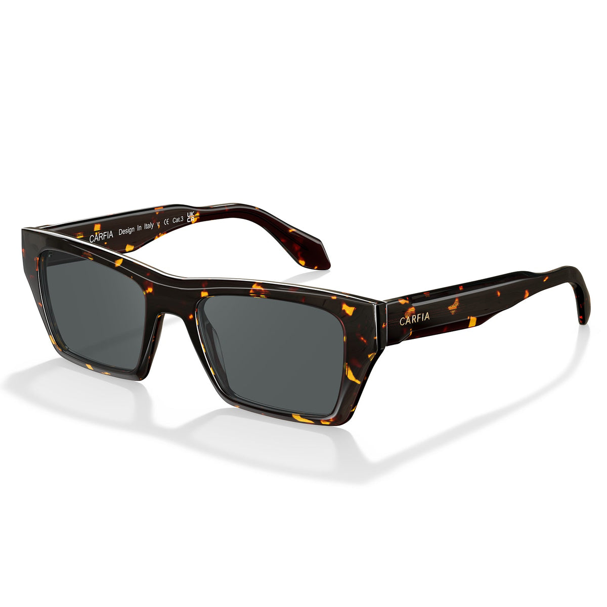 Prescription Sunglasses for Women UV400 Polarized Acetate Frame IGIOO tortoise eyewear senda CA5408-C04 front