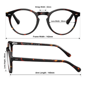 tortoise-acetate-round-frame-eyeglasses-classic-and-distinct-two-silver-rivets-eyewear-size