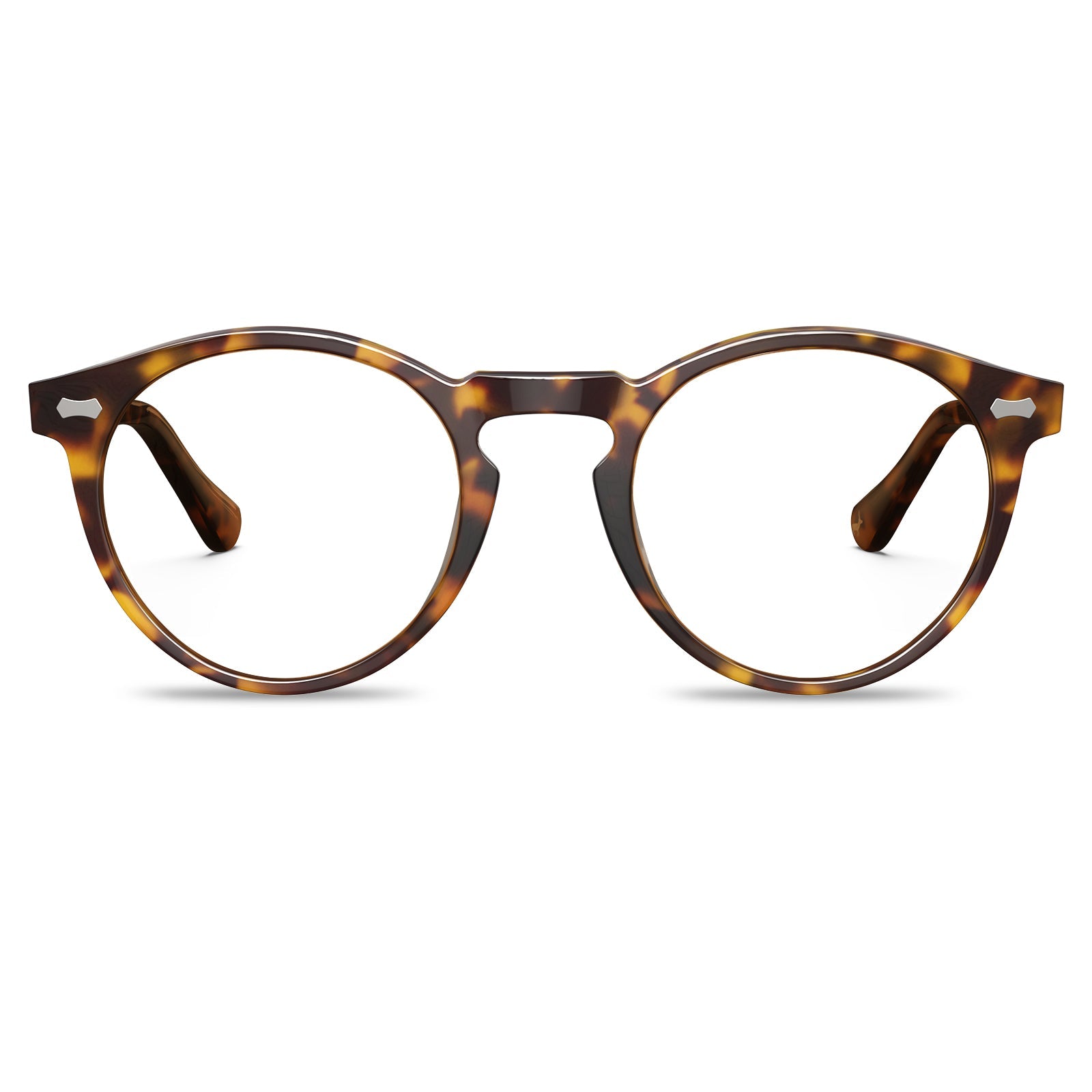 tortoise-stripe-acetate-eyeglasses-frame-vintage-round-optical-glasses-acetate-frames-unisex-carfia-eyewear-front