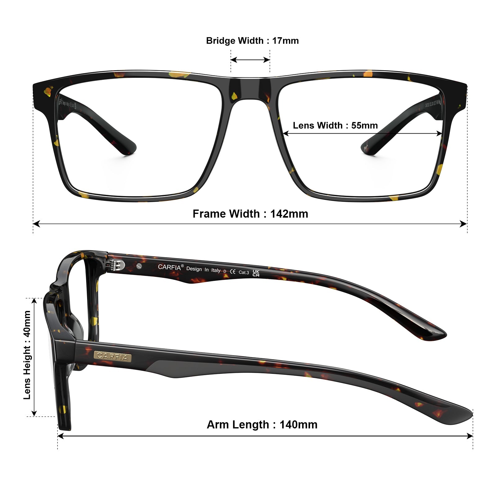 IGIOO-tortoiseshell-optical-frame-measurements-size