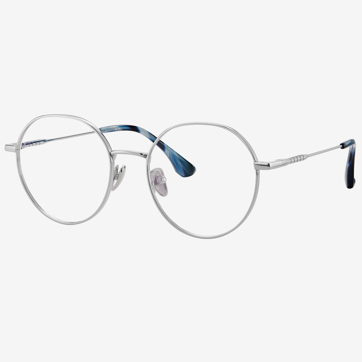 Poker oval titanium eyeglasses, view 2