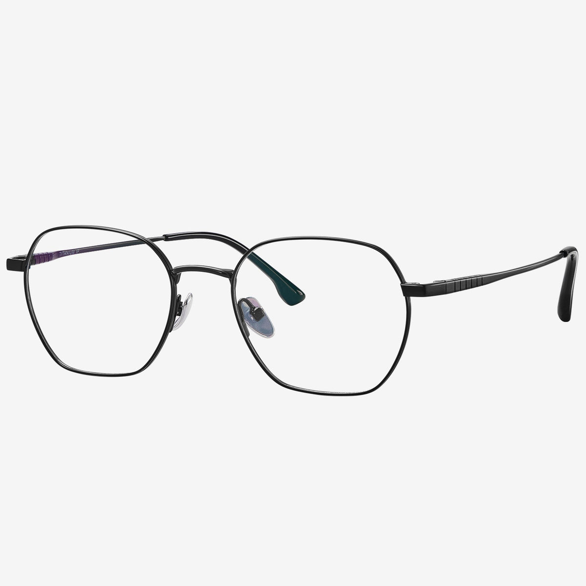 Black Blocks Eyeglasses
