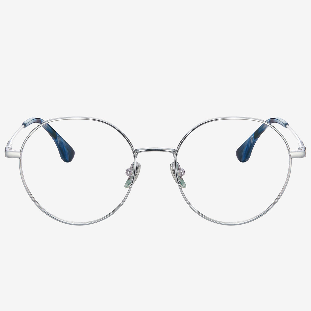 Poker oval titanium eyeglasses, view 1