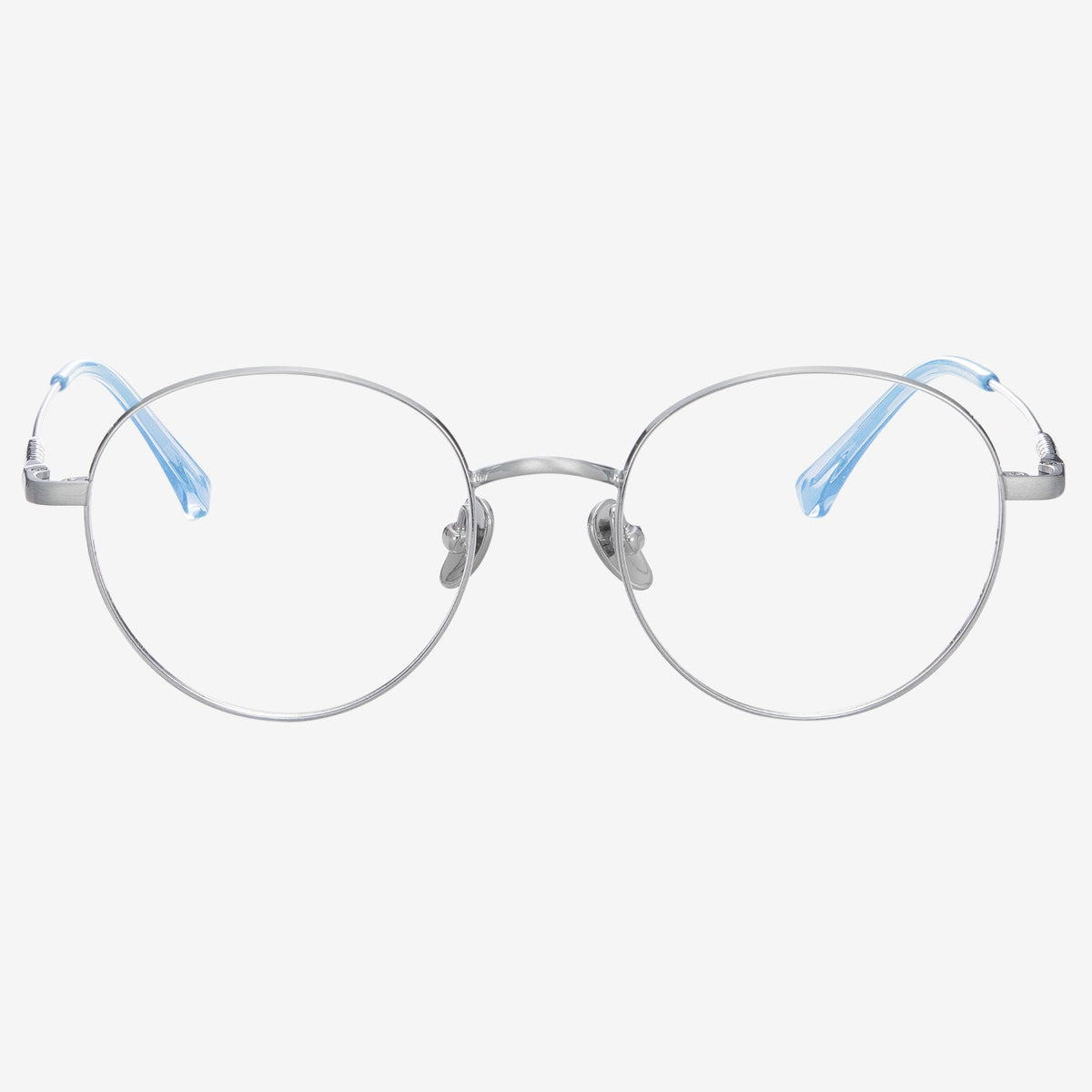 Susie oval titanium eyeglasses, view 1