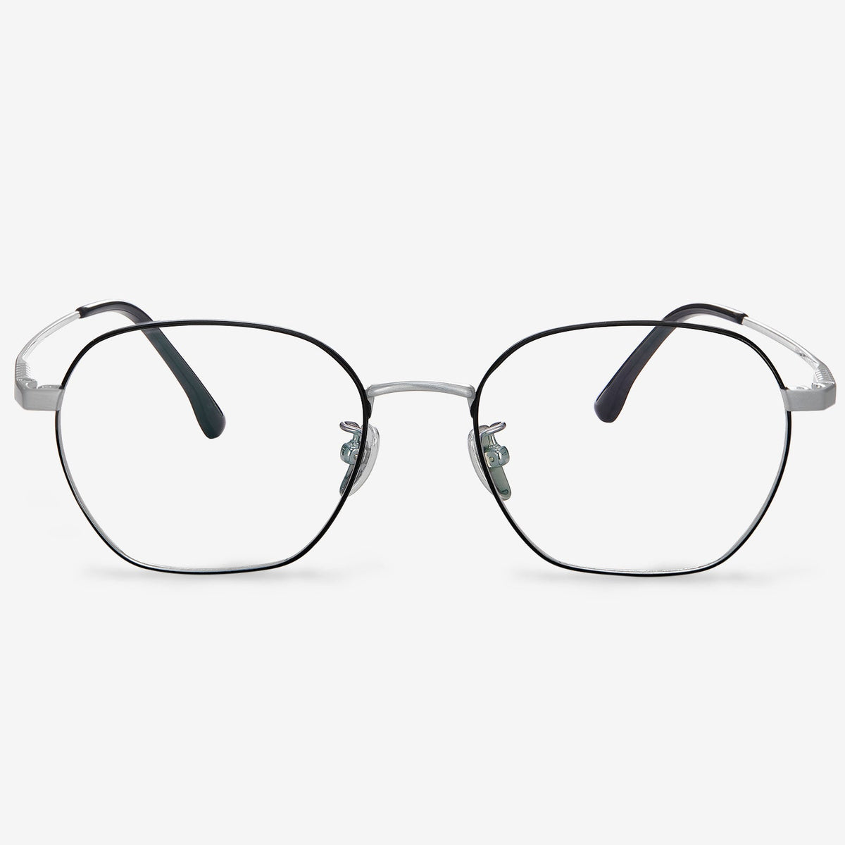Blocks geometric titanium eyeglasses, view 9