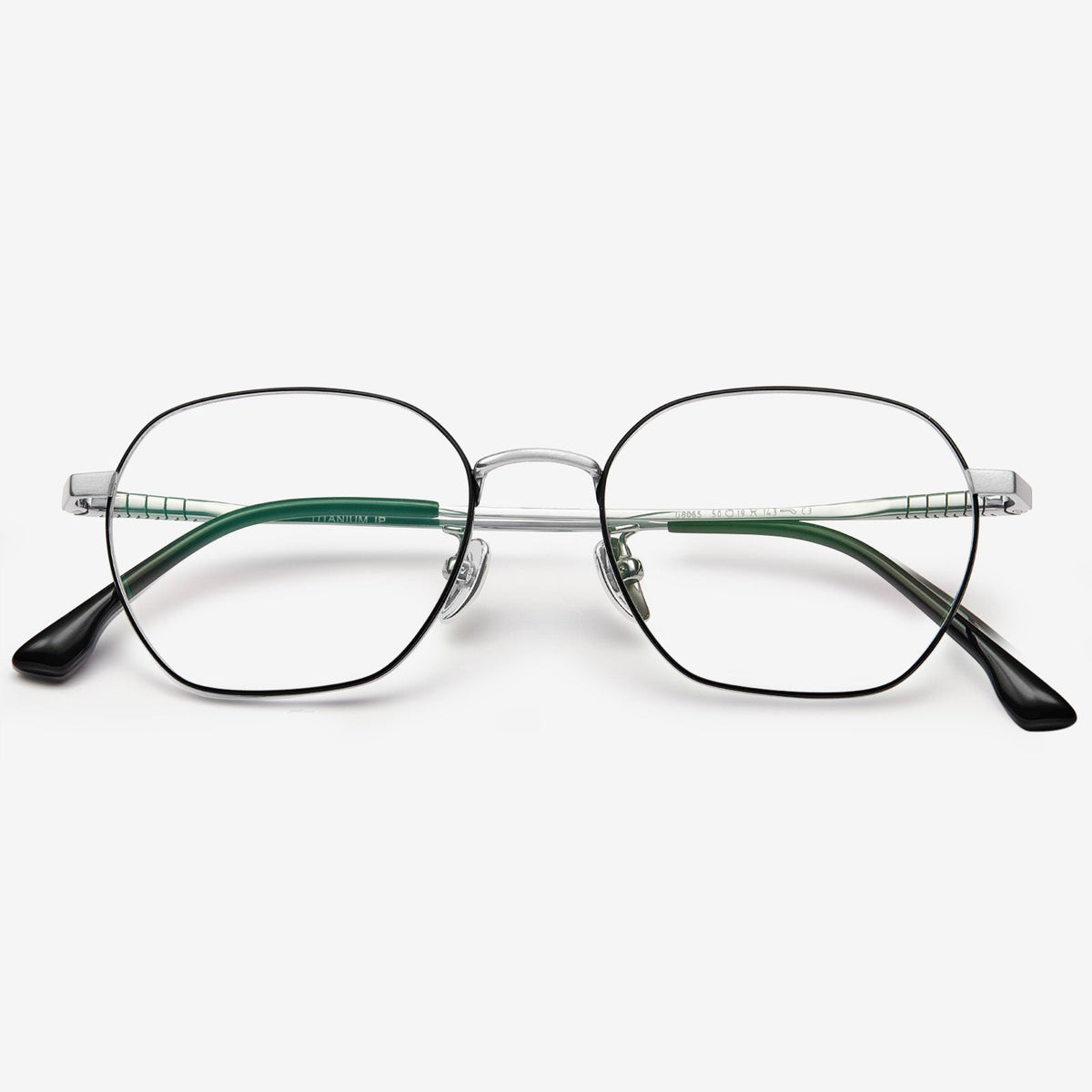Blocks geometric titanium eyeglasses, view 5