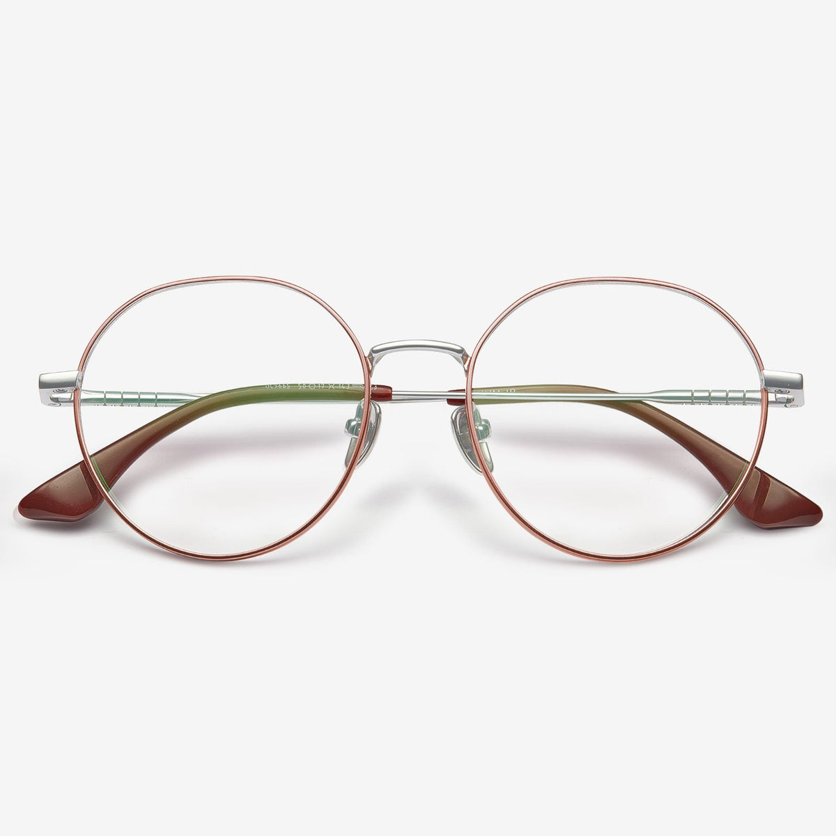Poker oval titanium eyeglasses, view 5