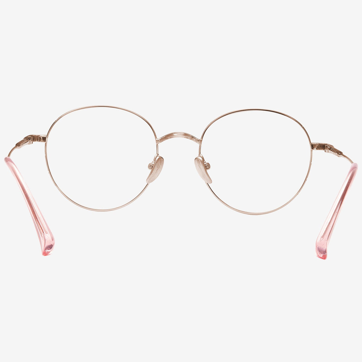 Susie oval titanium eyeglasses, view 4
