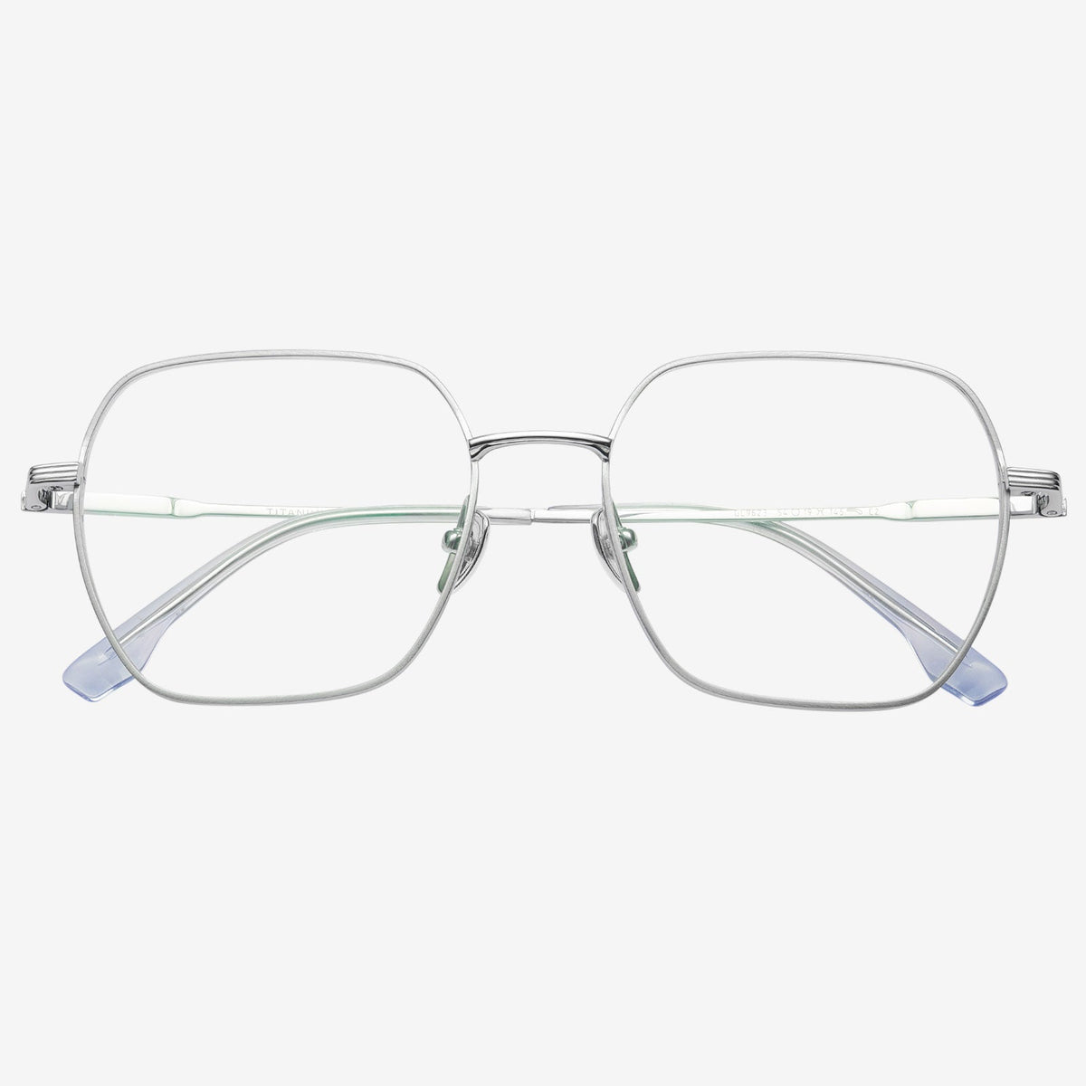 Cipher geometric titanium eyeglasses, view 4