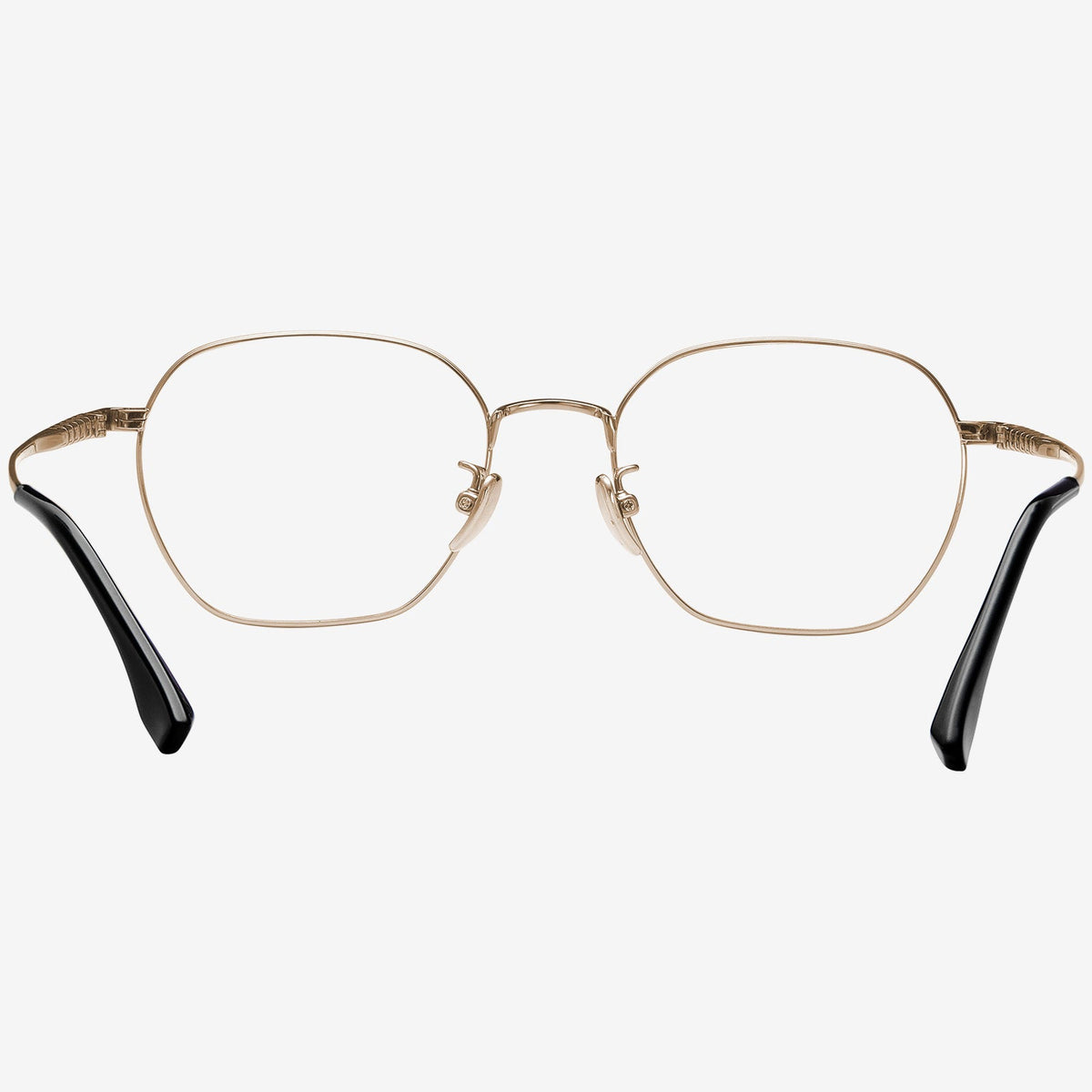 Blocks geometric titanium eyeglasses, view 4