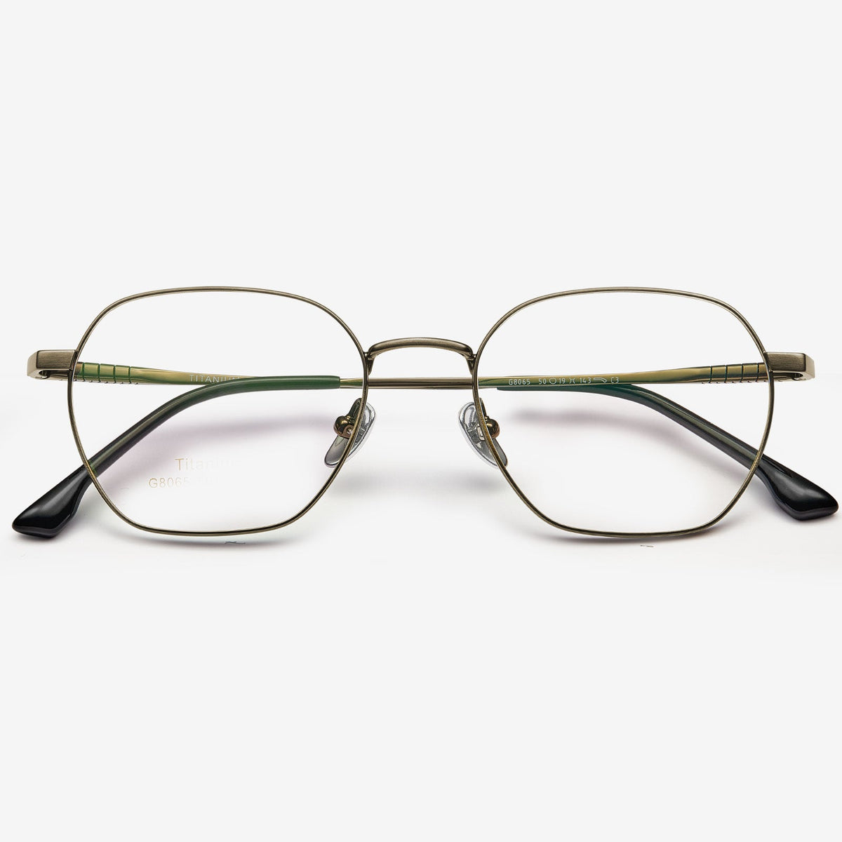 Brown Blocks Eyeglasses