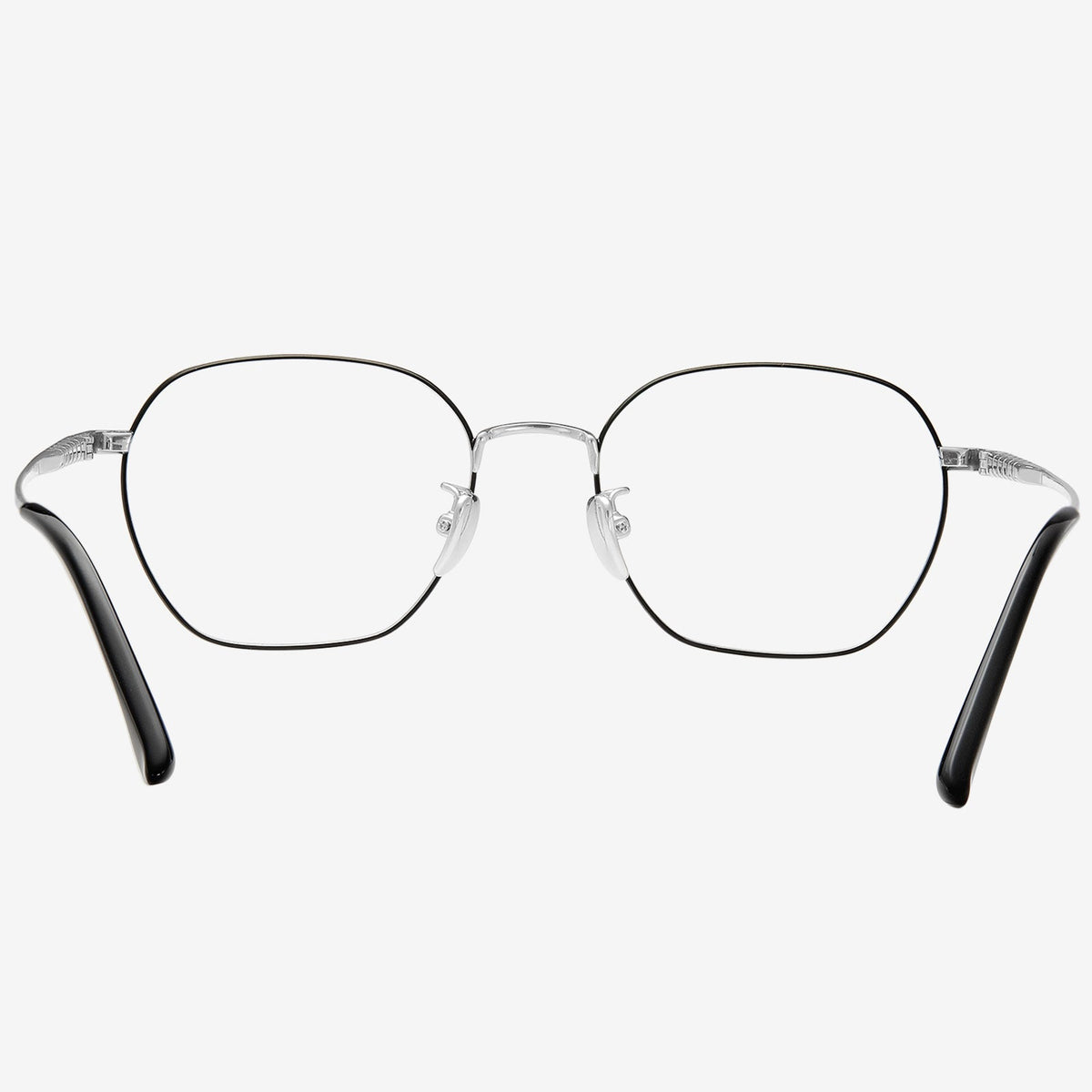 Blocks geometric titanium eyeglasses, view 4