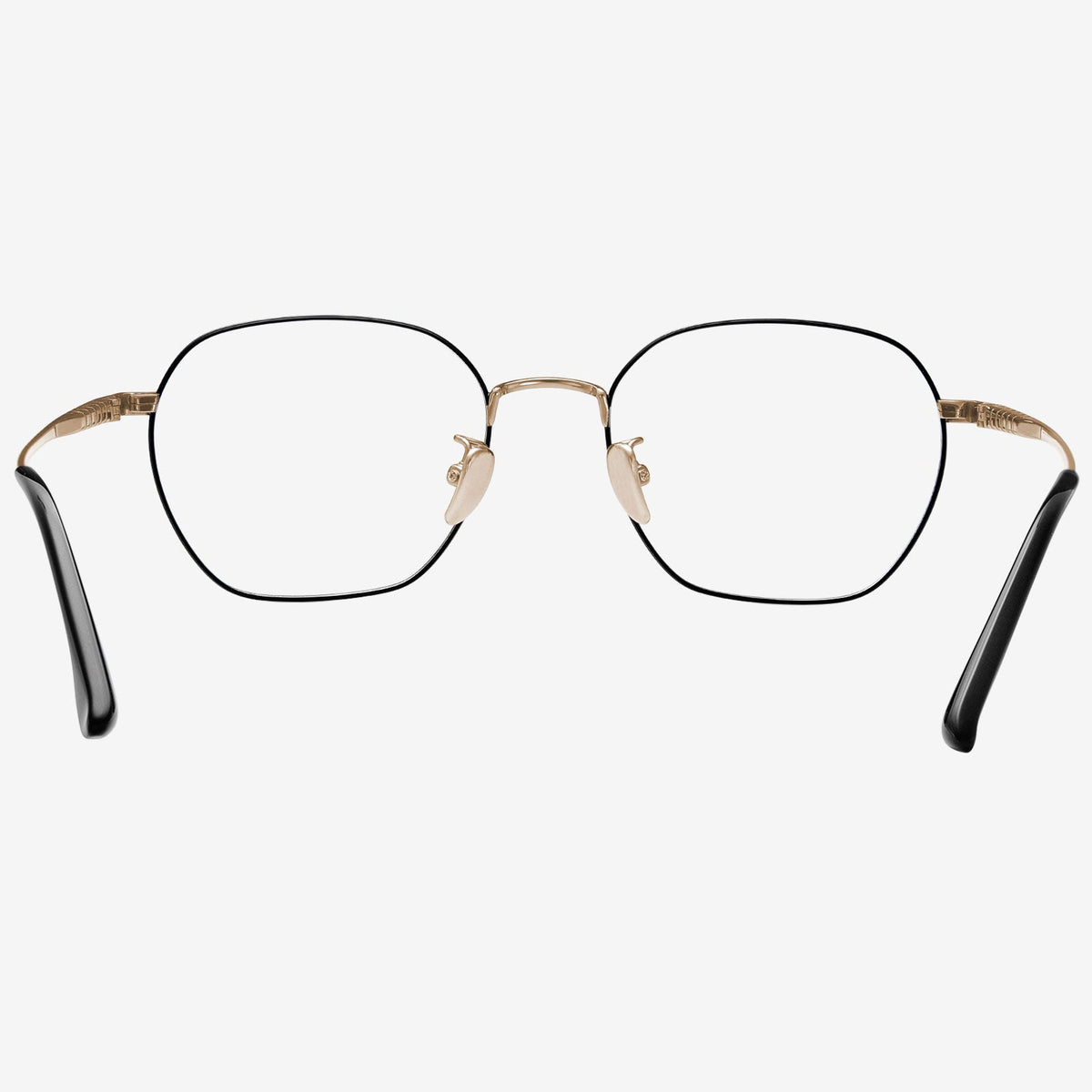Blocks geometric titanium eyeglasses, view 4
