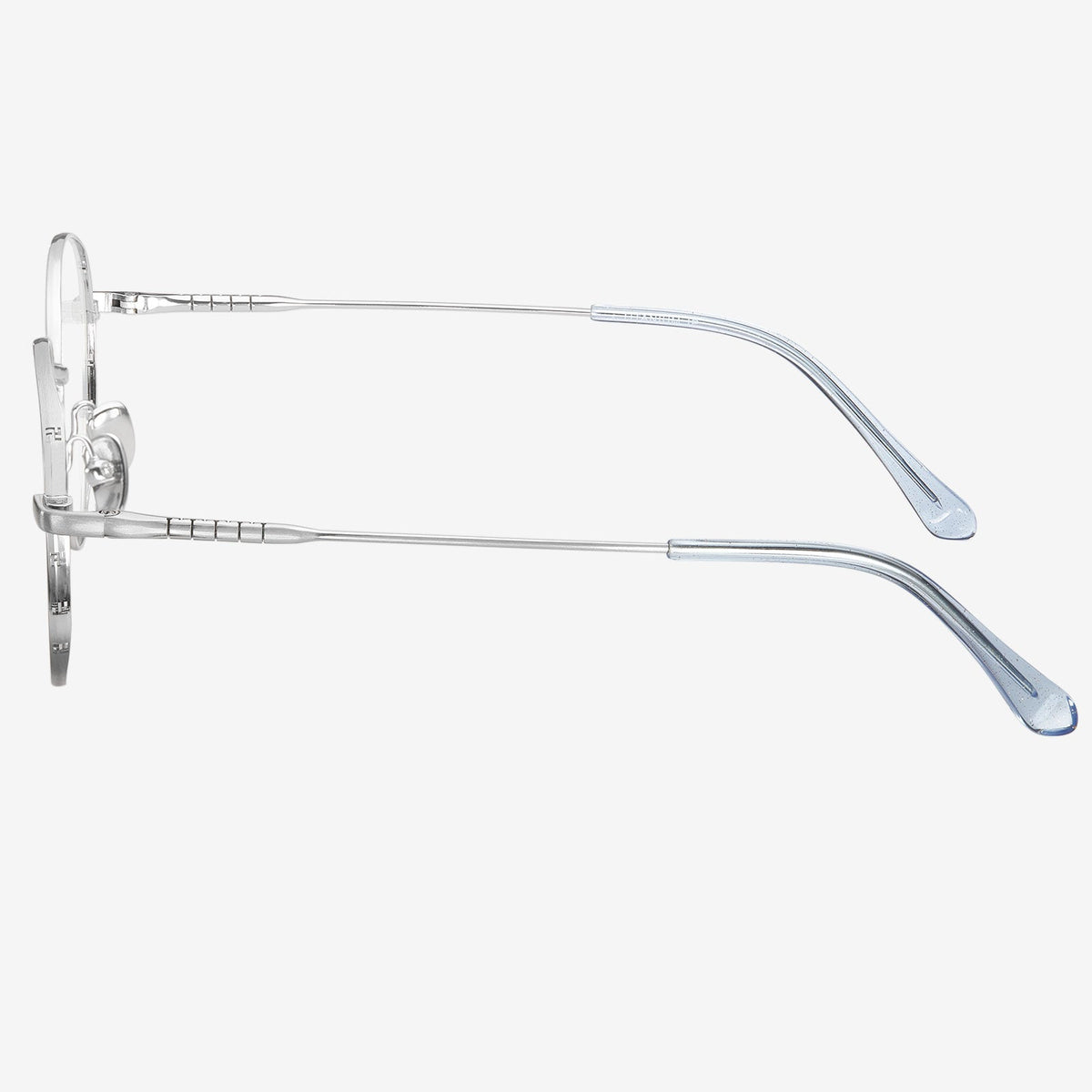 Susie oval titanium eyeglasses, view 3