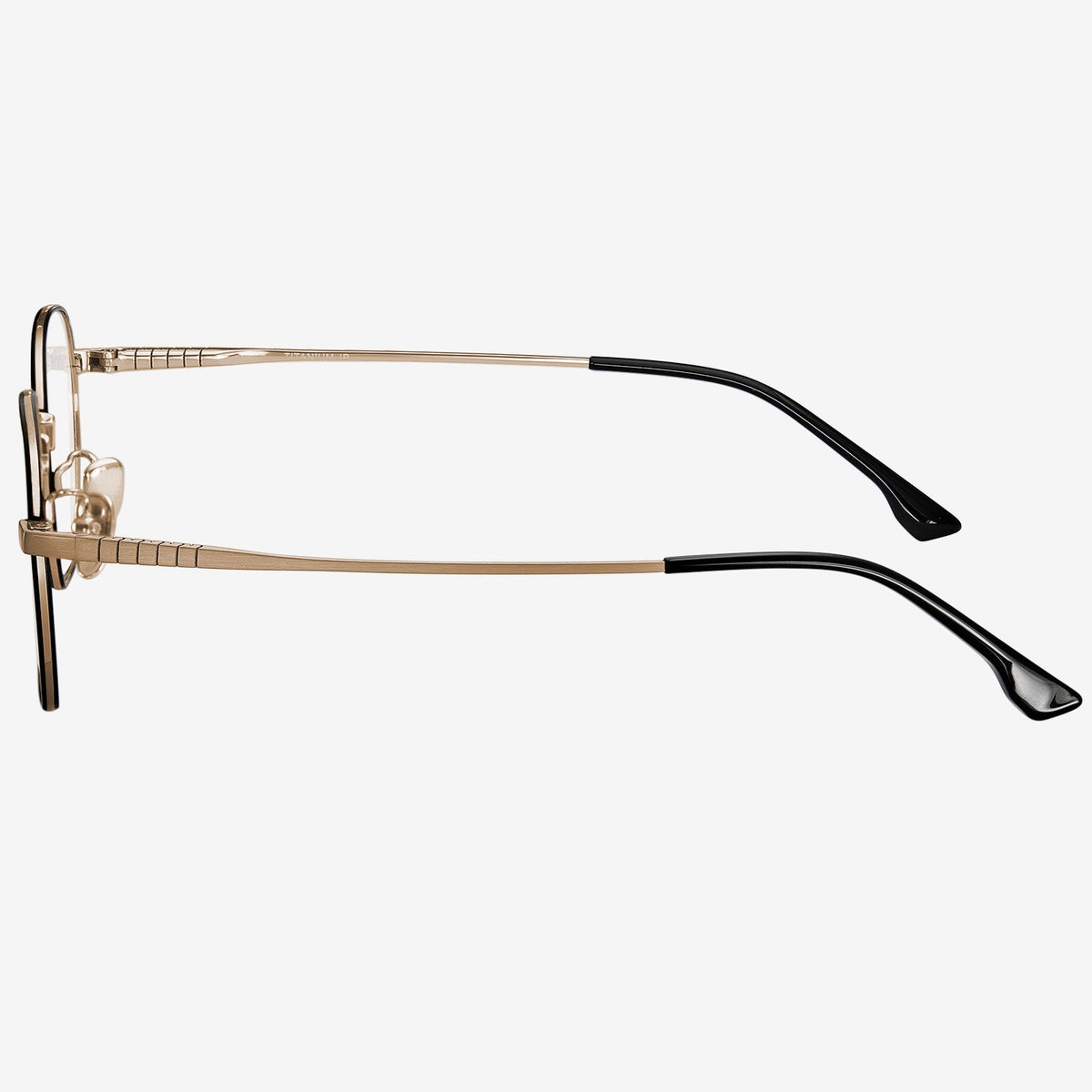 Blocks geometric titanium eyeglasses, view 3