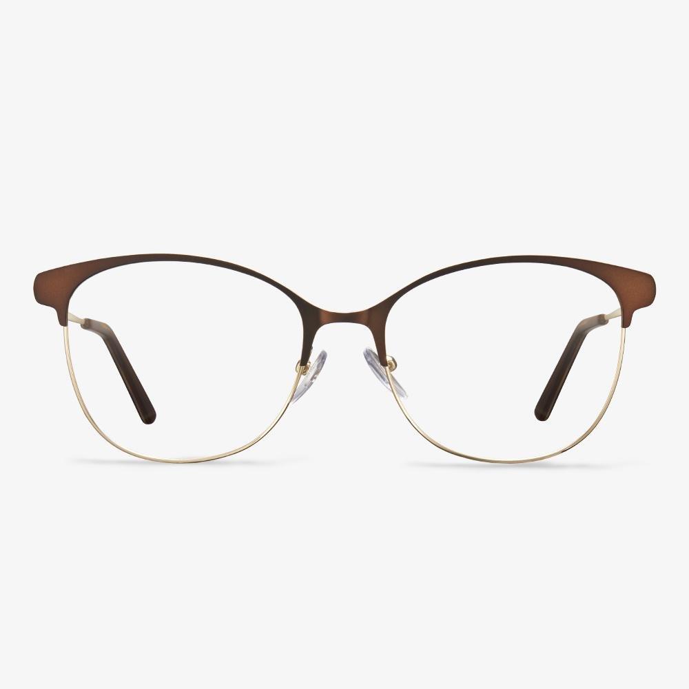 Brown Ferrou Eyeglasses #color_brown